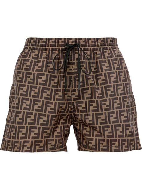 fendi swim trunks for men